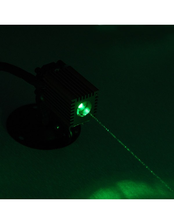 80mW 532nm Green Laser Module Thick Green Beam with TTL Modulation