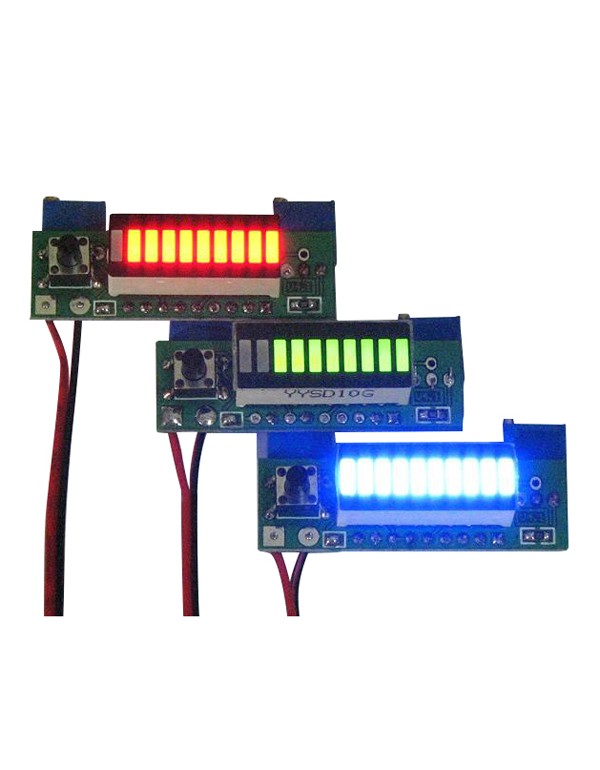 Power Indicator Display Led Board For 2.4V-20V Lipo Battery