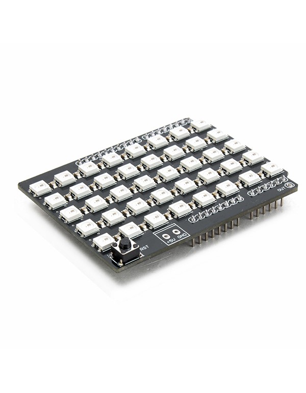 RainBow LED Shield Serial 5050 Full-color LED Expansion Board For Arduino