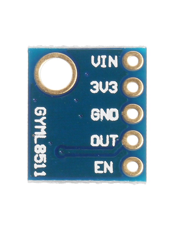 5pcs GY-8511 ML8511 UVB Rays Sensor Breakout Test Module UV Detector Analog Voltage Output Module