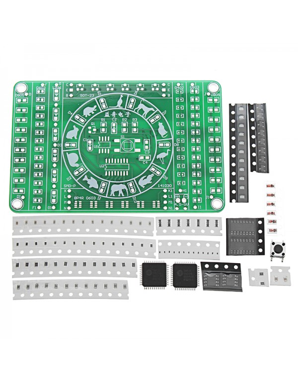 SMD Component Soldering Practice Board DIY Electro...