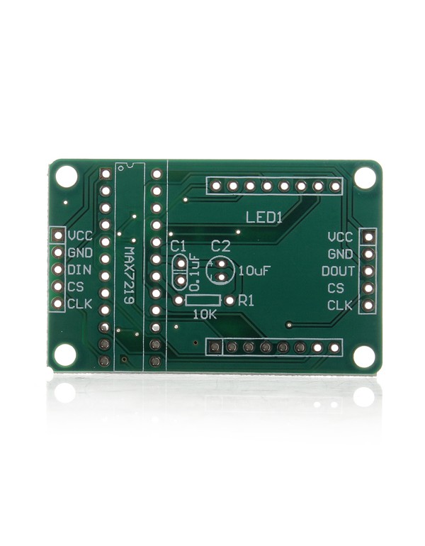 3Pcs MAX7219 Dot Matrix Module DIY Kit SCM Control Module For Arduino