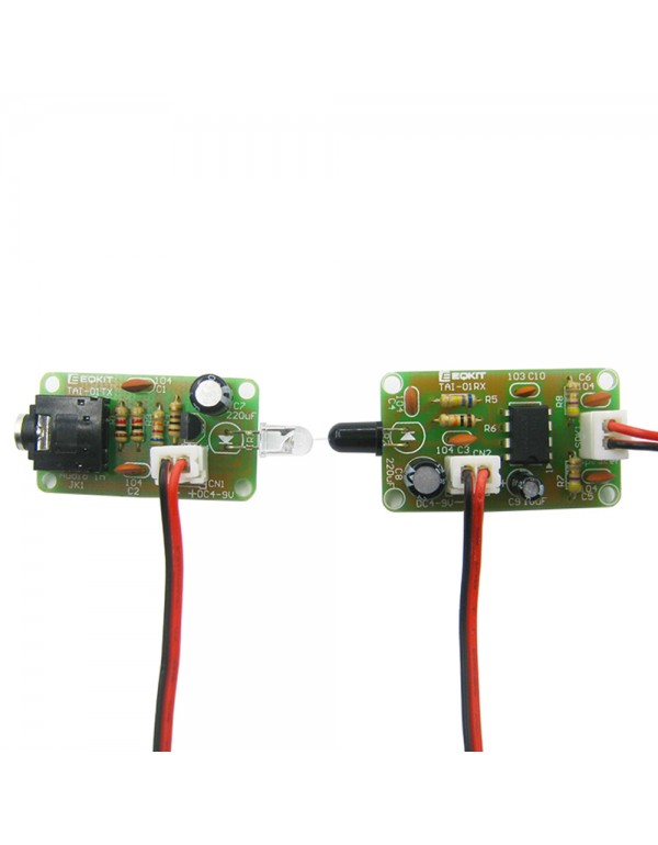 TAI-01 5V Infrared Audio Transceiver DIY Kit IR Sound Voice Infrared Transmission Module Kit