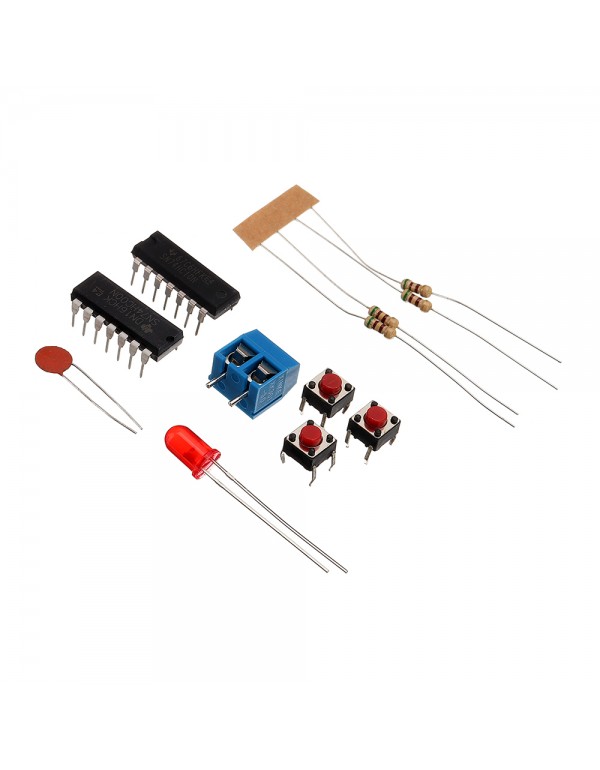 5pcs DIY Three Person Voter Module Kit DIY Electronic Production Kit 74HC00+74HC10